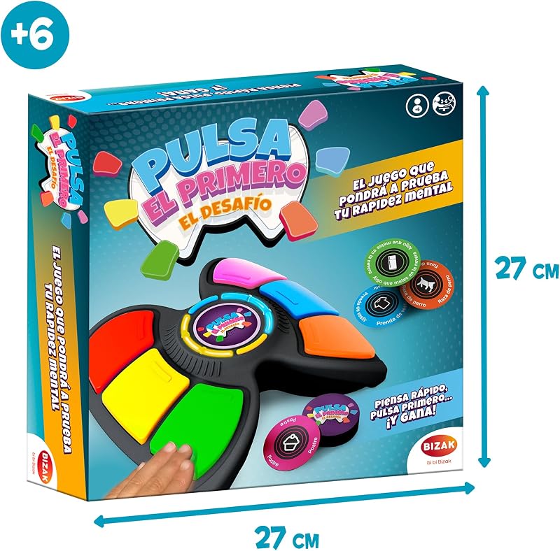 Premi la prima sfida, classico gioco rinnovato, ascolta la lettera e premi il Primo, 50 temi divertenti, + 6 anni, (61832125) — foto 2 di 6