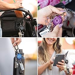 SnapBack Retractable Keychain with 24 Inch Cut