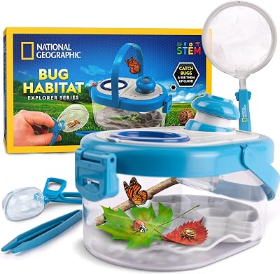 Blue Marble National Geographic Bug Catcher Kit & Outdoor Insect Habitat