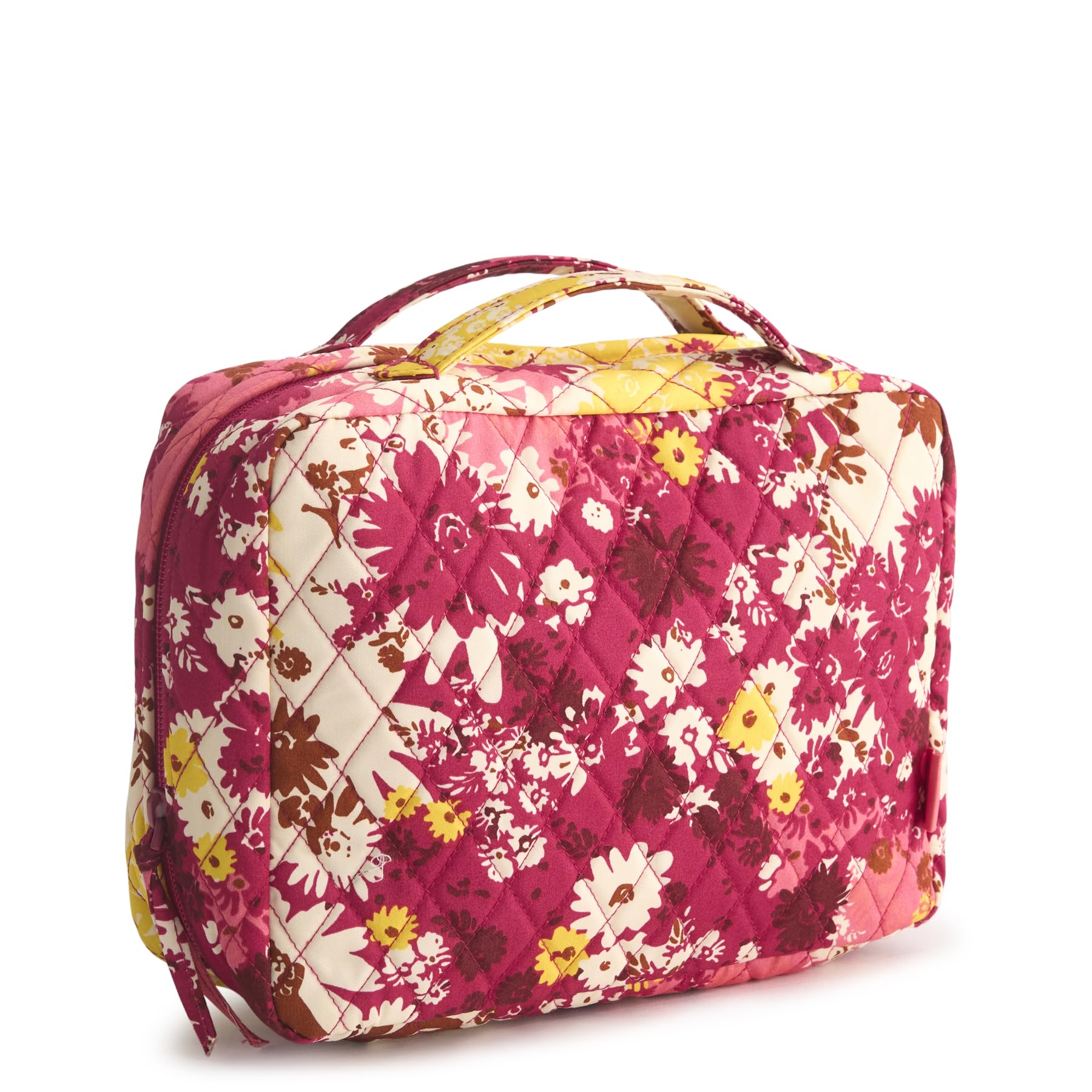Vera Bradley Premium Cotton Hanging Travel Organizer, Starstruck Daisies, One Size Image Vera Bradley Premium Cotton Hanging Travel Organizer, Starstruck Daisies, One Size Image