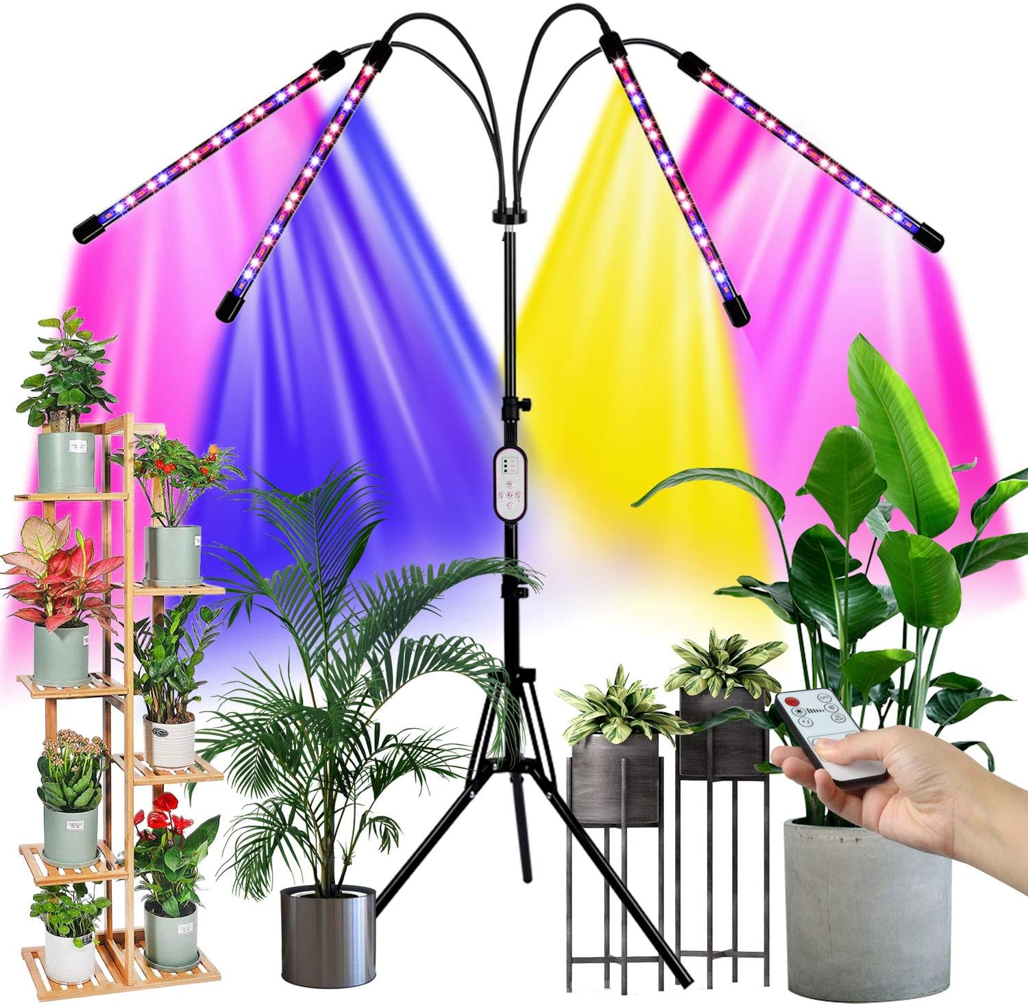 Upgraded Plant Grow Light for Indoor Plants with 60