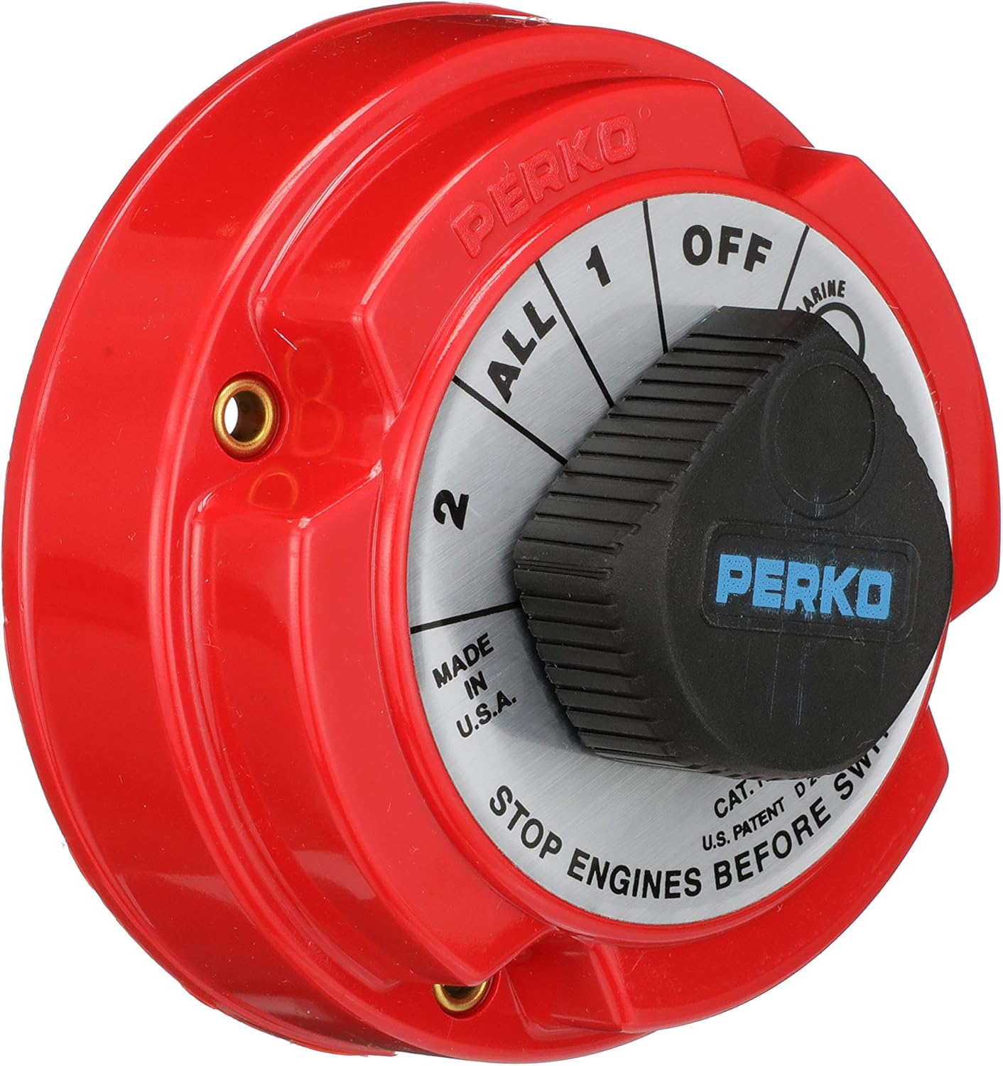 Seachoice 11501 Battery Selector Switch, Red, One size : Boating Battery Switches : Sports & Outdoors