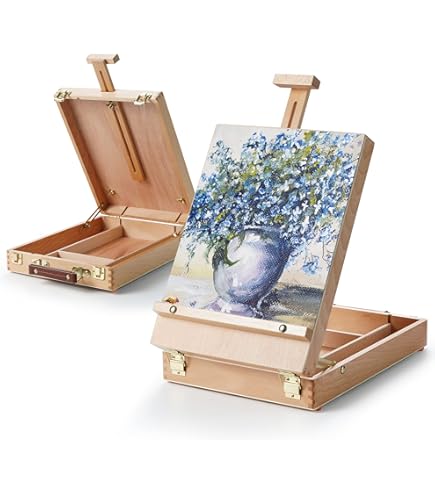 Chevalet De Table Talens Art Creation A2 - En Bois, Pour Artistes, Stable Et Portable