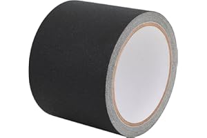 SICCOMA Cloth Bookbinding Repair Tape Matte Book Repair Tape 3 Inch by 33 Feet Self Adhesive Non Reflective Cloth Tape for Old Books Antique Books Daily Supplies (Black)