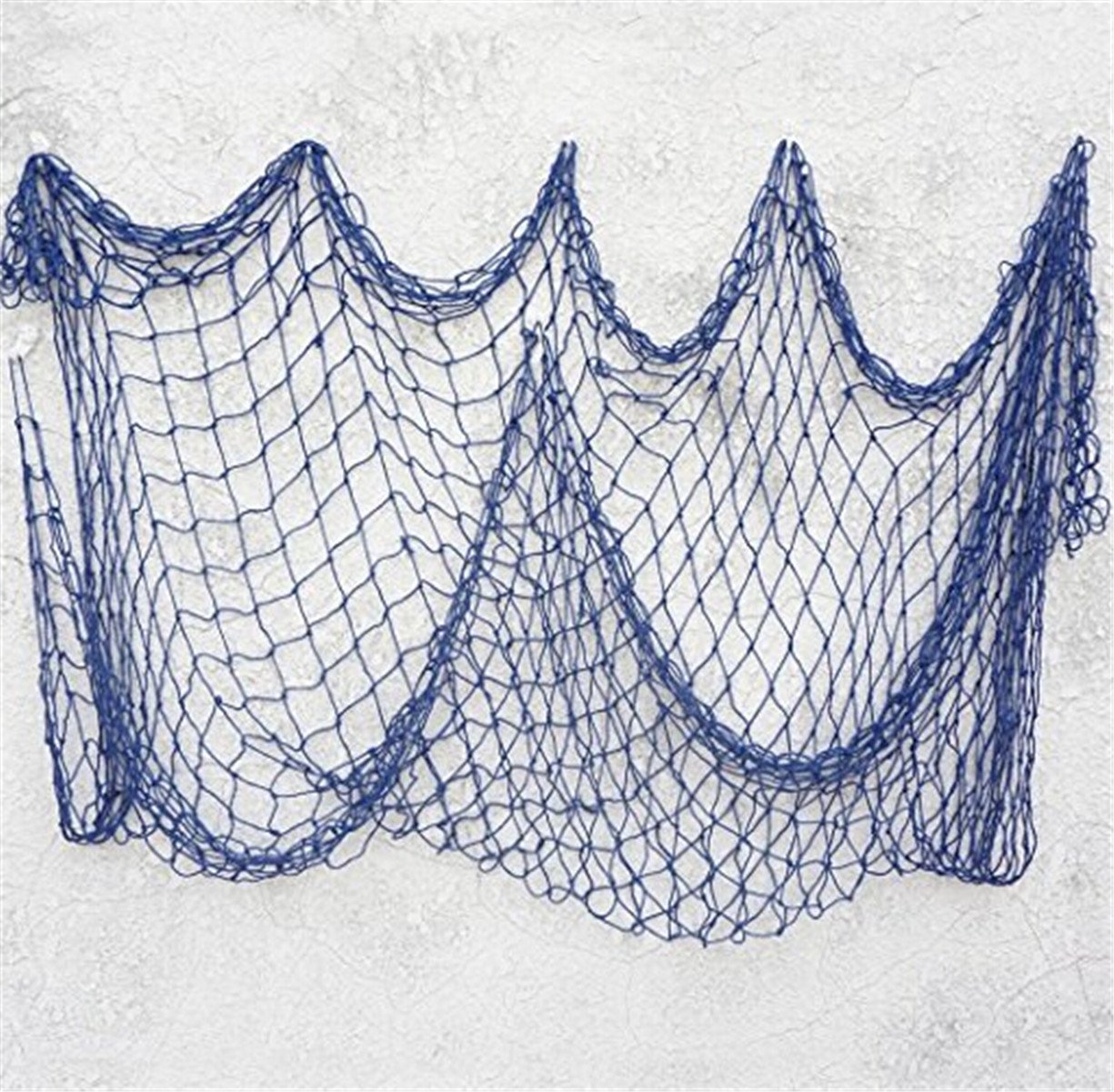 Fischernetz Deko Set 100x200 Cm + 50x40 Cm - Maritime Wanddekoration Fr  Strand Und Meer