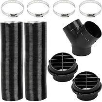 thumbnail image 2 of Buy Copgge 75mm 3inch Diesel Heater Duct Connector Parking Auxiliary Heater Ducting Pipe Outlet Elbow Connector Fits For Eberspacher Webasto Diesel Heater 5 Kw For Chinese Diesel Heater 2 of 11