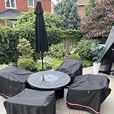 Turtle Life Patio Single Sofa Cover Waterproof Windproof 94x102x76 cm view 6
