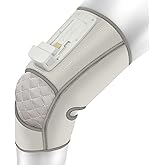 HoMedics Modulair Compression Knee Wrap Massager – Overlapped Compression Therapy with 4 Programs, Adjustable Intensity, Heat Settings, (Battery Sold Separately)