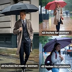 MRTLLOA 42/49 Inch Compact Windproof Travel