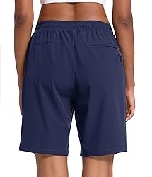 MAGCOMSEN Womens Hiking Shorts Quick Dry 8 Inch