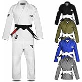 VELO BJJ GI for Men and Women Brazilian Jiu Jitsu Gi Adult Gi Kimonos Bjj Uniform Martial Pants, Jackets with free Belt