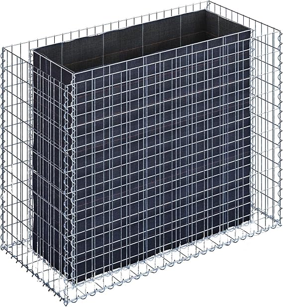 GABIONA Hochbeete für Garten Gabionen Drahtkörbe für Steine eckig