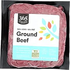 365 By Whole Foods Market, Ground Beef 90% Lean/10% Fat, 16 Ounce