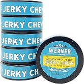 Werner Beef Jerky Chew Cans Pack of 6 &ndash; Shredded Beef Jerky &ndash; Made in the USA