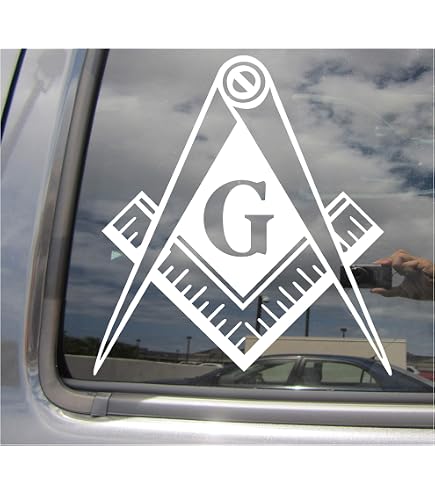 Rosie Decals Masonic Tools Freemasons Die Cut Vinyl Decal...