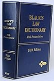 Black's Law Dictionary: Definitions of the Terms