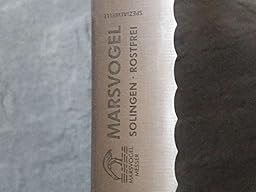Brotmesser 8" Bubinga Marsvogel Solingen #82 80 12 Brotsäge
