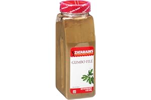 Zatarain's Gumbo Filé, 12 oz - One 12 Ounce Container of Gumbo Filé Seasoning Made with Sassafras Tree Leaves, Best for Cajun Gumbo Soup or Seafood Stew