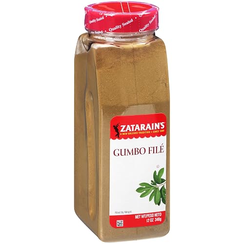 Zatarain's Gumbo Filé, 12 oz - One 12 Ounce Container of Gumbo Filé ...