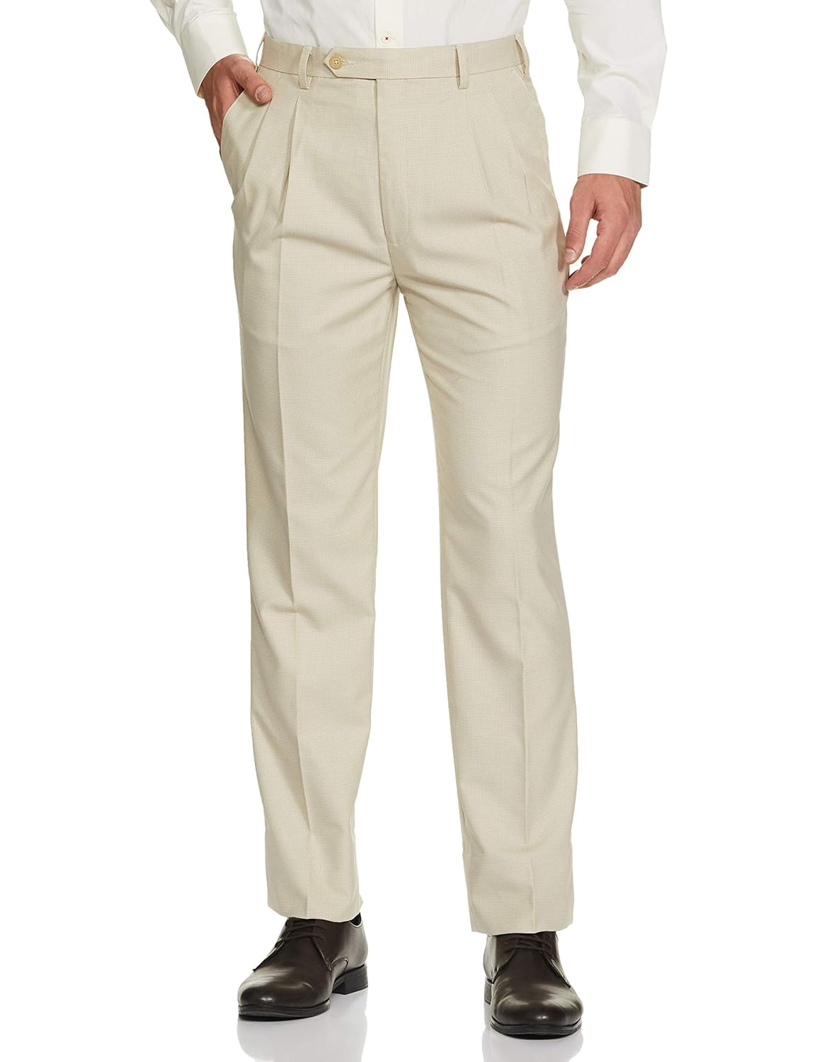 Buy Raymond Men's PleatFront Formal Trousers at Amazon.in