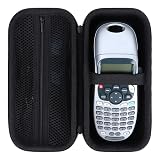 Peyyargo Storage Case Compatible with DYMO LetraTag 100H / 100H Plus Handheld Label Maker for Office or Home (Black)