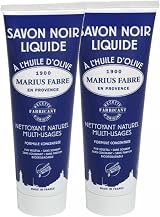 Marius Fabre Black Liquid Soap Olive Oil Multi-Purpose Natural Cleaner 2x250ml view 2