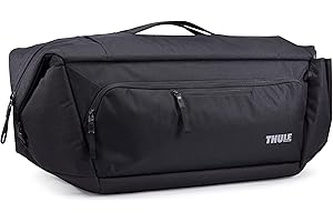 Thule RoundTrip MTB Duffel 70L, Fits Downhill Gear & More, Adjustable Divider Panels, Small Item Organization, Integrated Bac