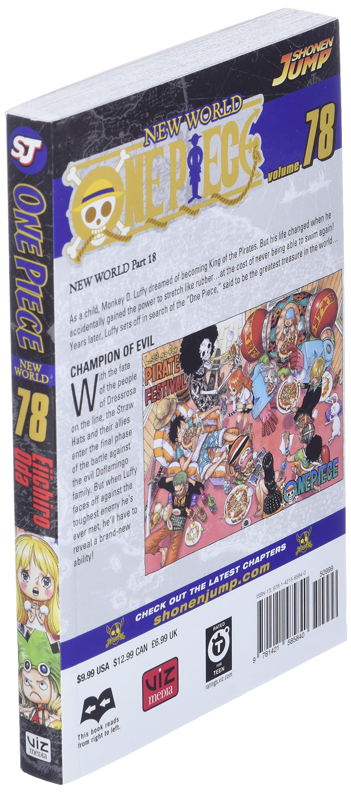 Amazon Com One Piece Vol 78 78 Oda Eiichiro Books