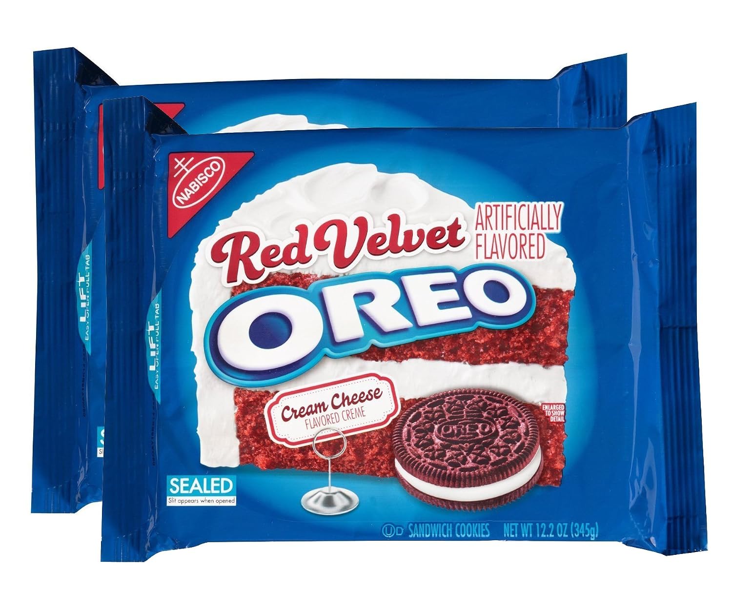 Nabisco oreo sandwich cookies Red Velvet limited edition 1x10.700oz (044000039455)