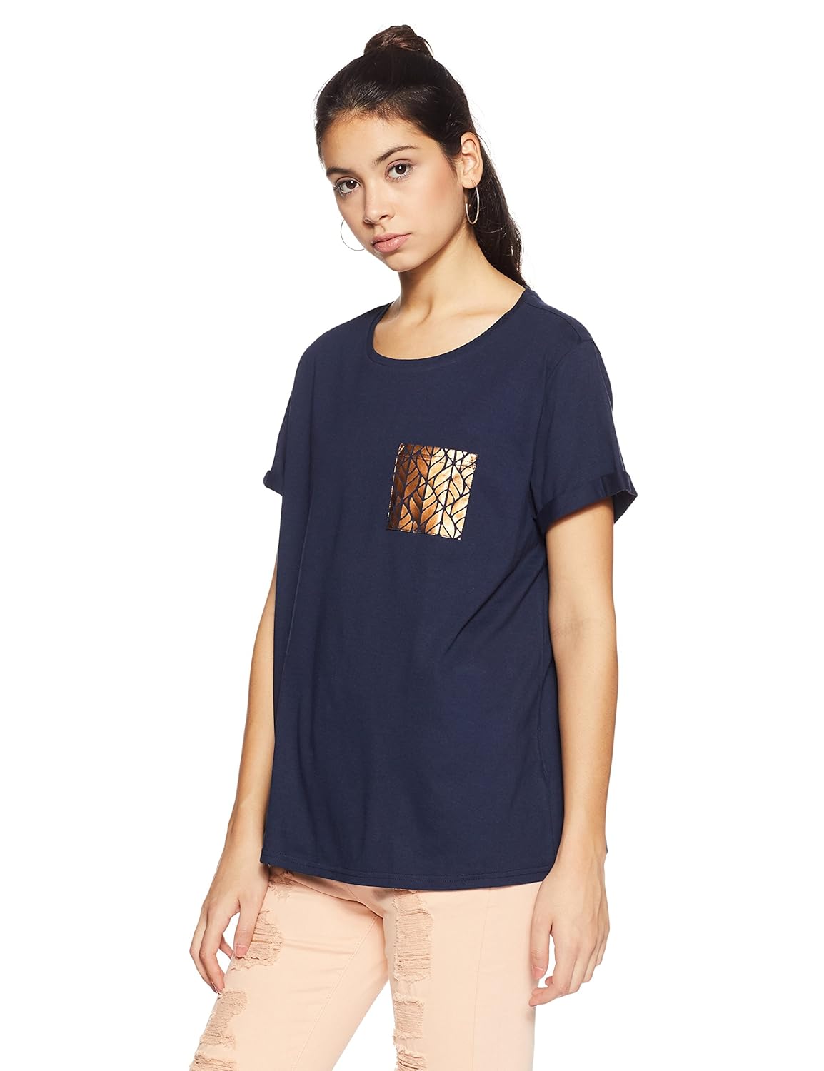 marks & spencer women's plain regular fit t-shirt