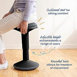 ECR4Kids Sitwell Wobble Stool with