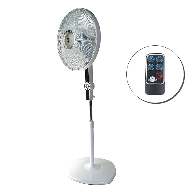 Design Ventilator Standventilator mit Fernbedienung: Amazon.de: Elektronik