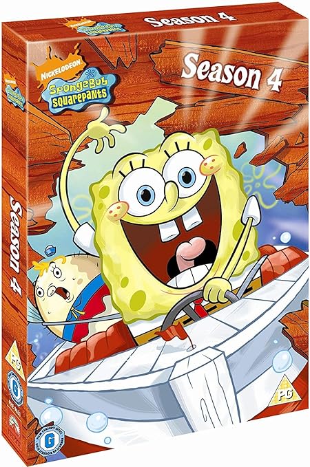 Spongebob Complete Season 4 Boxset Dvd Amazon Co Uk Spongebob Squarepants Dvd Blu Ray
