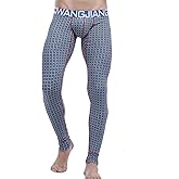 ARCITON Men's Low Rise Leggings Long Johns Thermal Pant