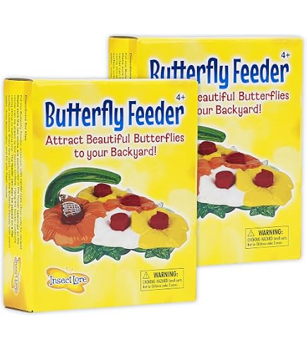 Vogelfutterstation „Gossamer Butterfly“ – Rosa Mit Schmetterlings-Dekor