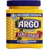 Argo 100% Pure Corn Starch, 16 Oz (2 Pack (16 Ounce))