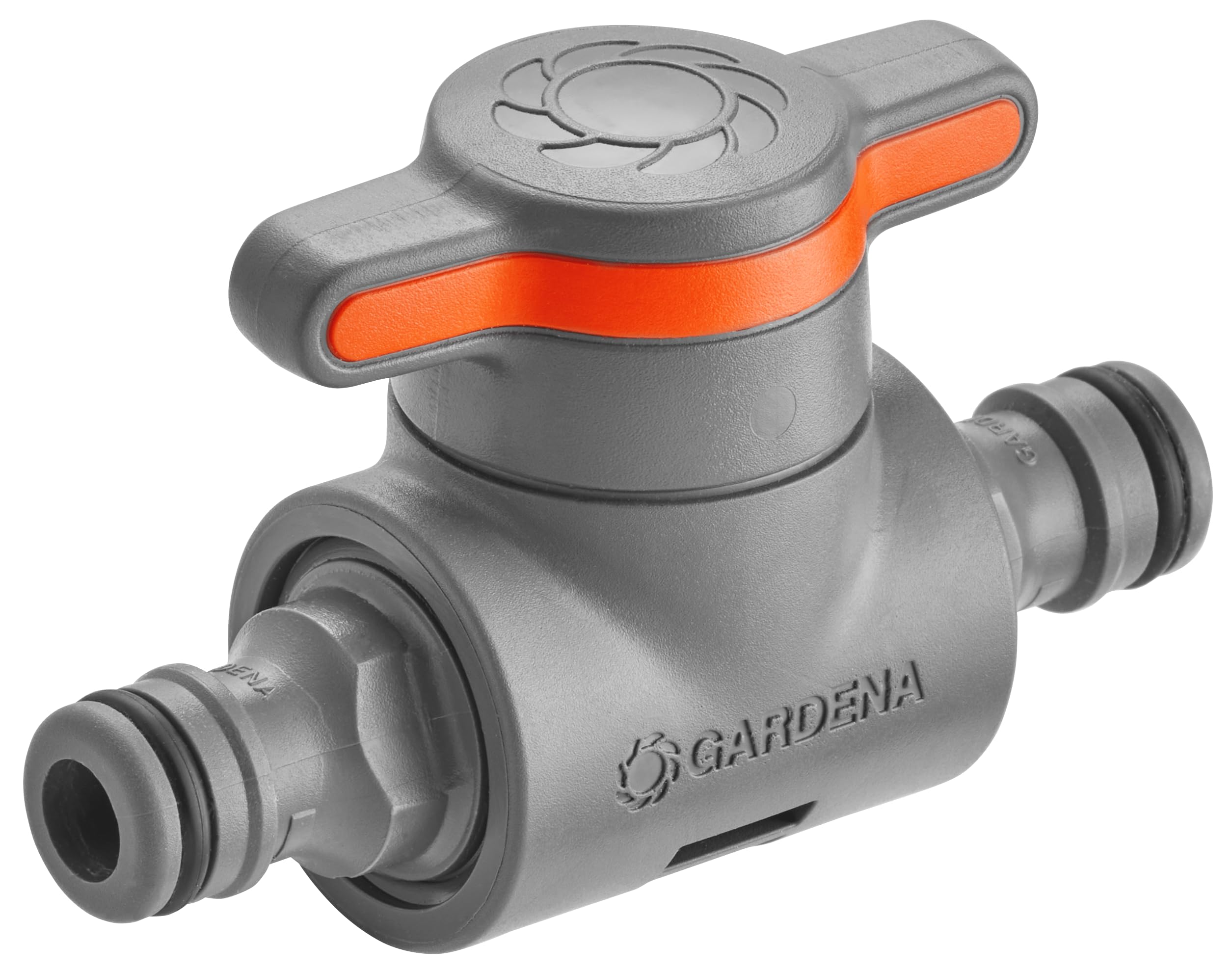 Gardena Coupling with regulating Valve: Hose Coupling for continuously regulating and shutting Off The Water Flow in The Hose Route, Range Regulation of a Sprinkler (18266-20)