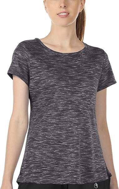 Amazon.com: icyzone Camisas de entrenamiento para mujer ...