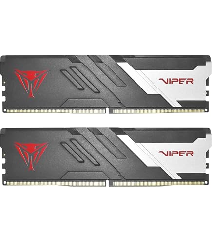 メモリー Patriot Viper Venom RGB DDR5 (2 x 32GB) Patriot Viper Venom RGB DDR5 RAM 32GB (2X16GB) 6000MHz CL36 1.35v