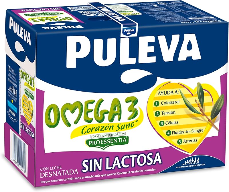 Omega 3 Proessentia® Sin Lactosa brik 1L - Caja 6 litros