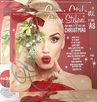 Gwen Stefani You Make It Feel Like Christmas Hardbook Edition Cd