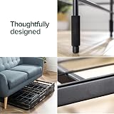 Zinus SmartBase Single Bed Frame 90 x 190 cm Black 35.5 cm High with Storage view 5