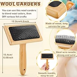 Tessco 4 Pcs Wool Blending Board Carding Brush Set
