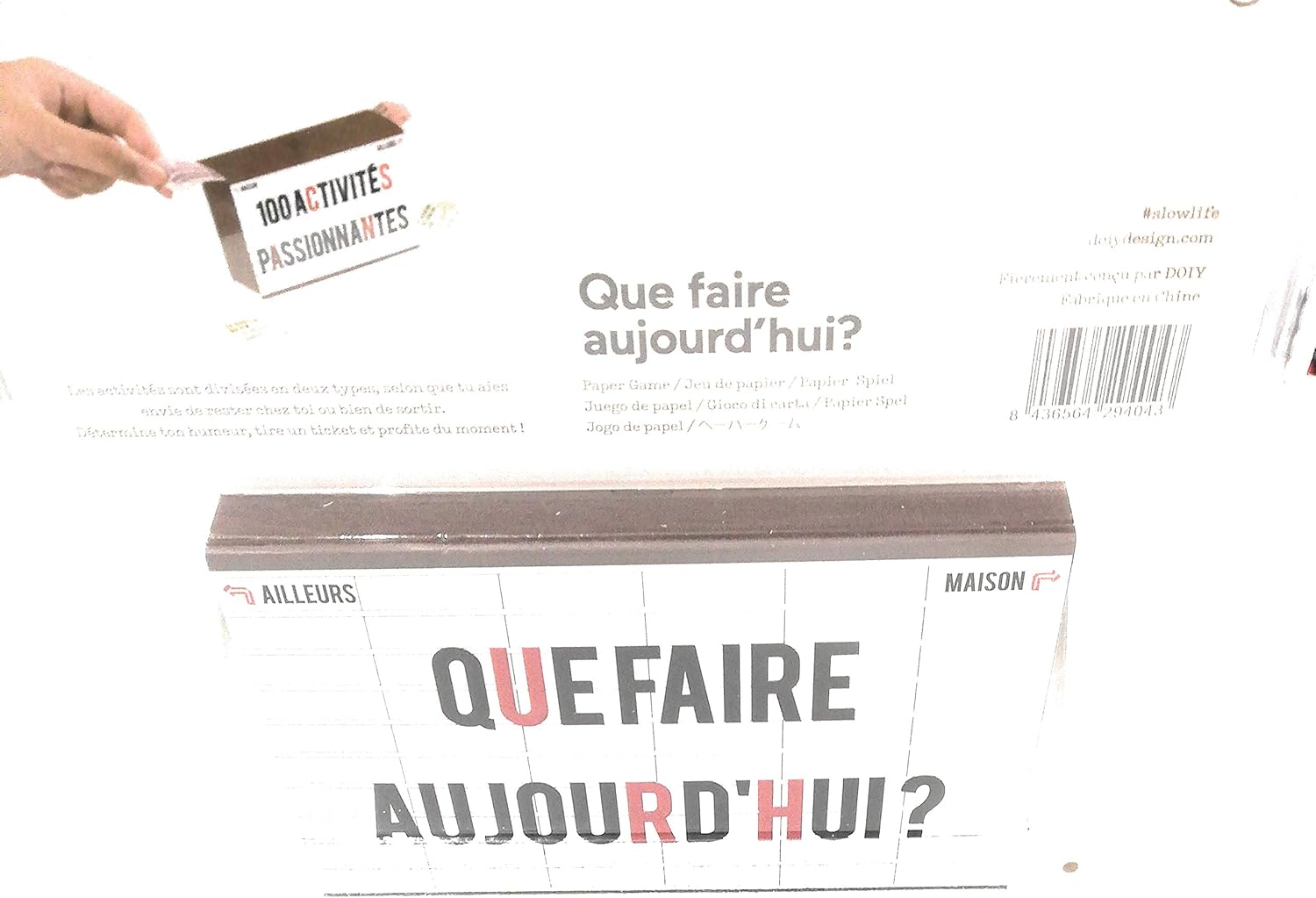 Doiy - Juego de papeles, caja para chupitos que hacer hoy: Amazon.es: Juguetes y juegos