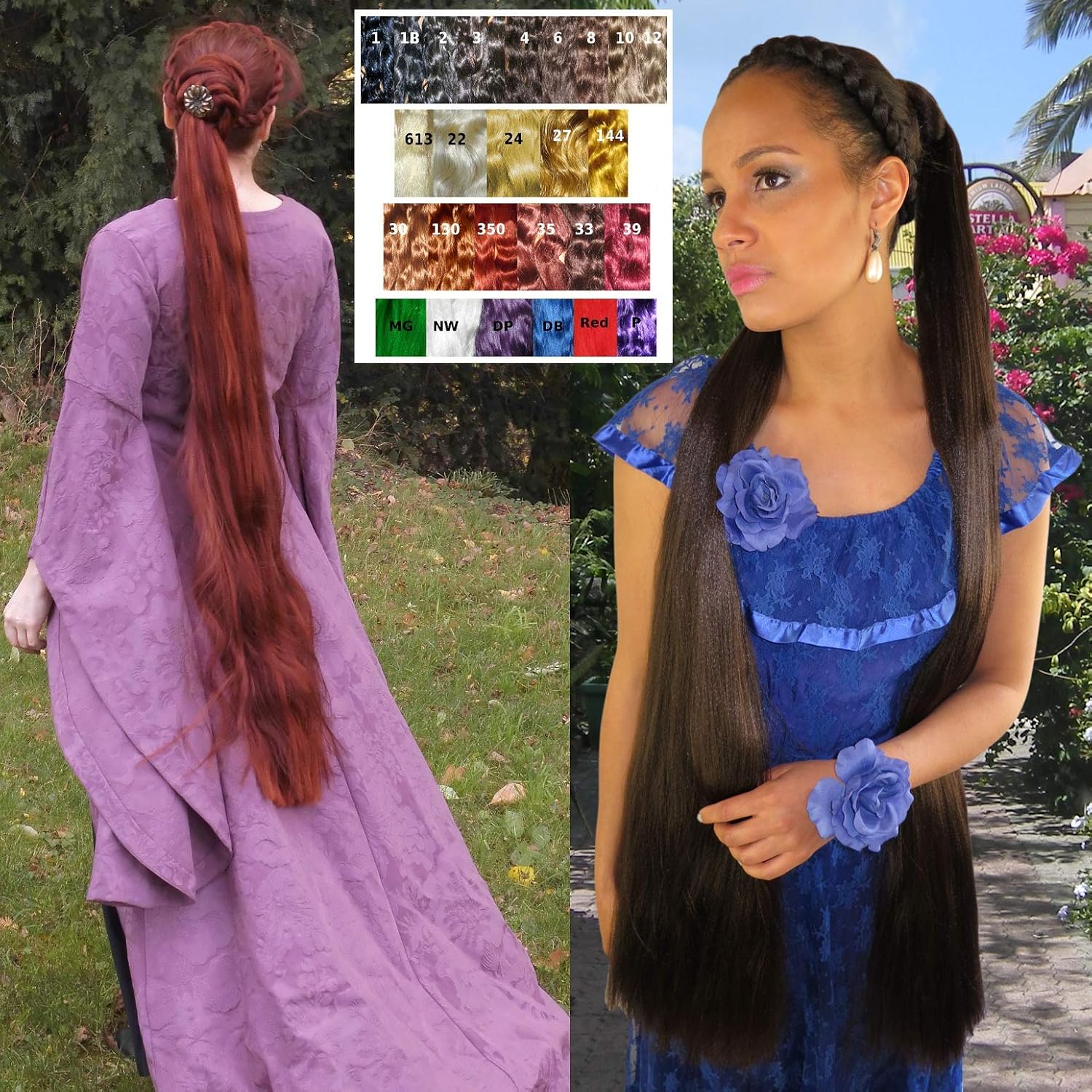 Amazon Com Hair Falls 39 Inches Long Fantasy Afro Hair