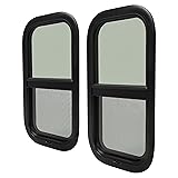 HECASA RV Window 12" W x 22" H for Trailer Cargo