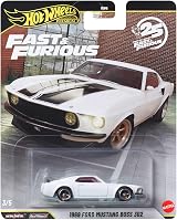 Hot Wheels Premium Fast & Furious 1969 Ford Mustang Boss Car 1:64 view 6