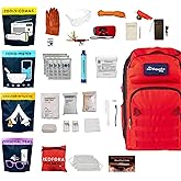 Complete Earthquake Bag - 3 Day Emergency kit for Earthquakes, Hurricanes, Wildfires, Floods + Other disasters