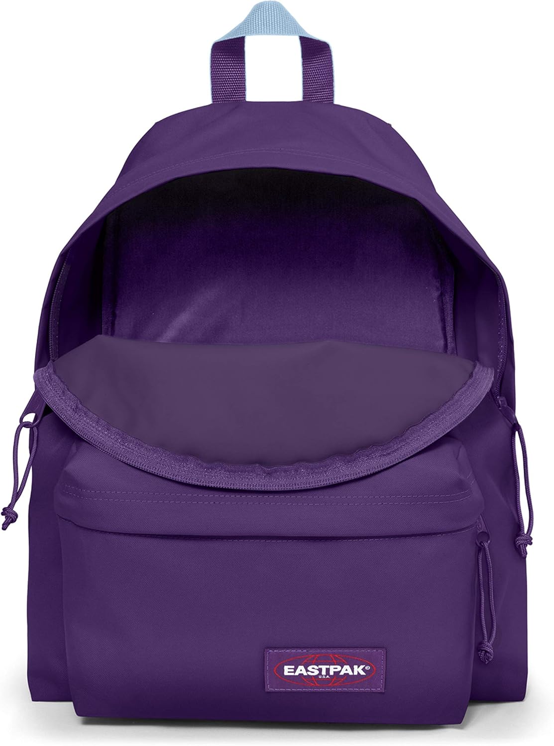 eastpak purple backpack