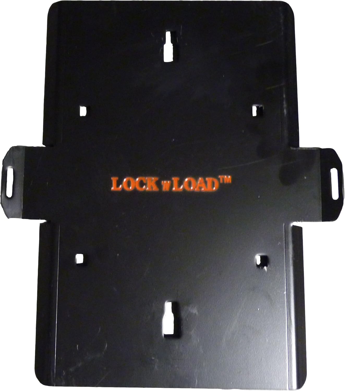Lock 'N Load (BK1001) Black Wheel Chock Mounting Baseplate, Wheel
